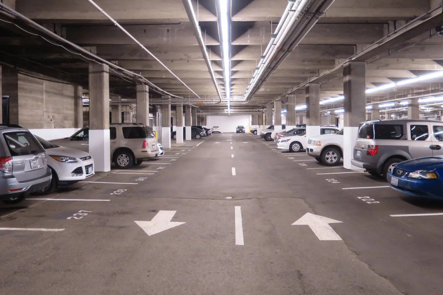 Covered parking